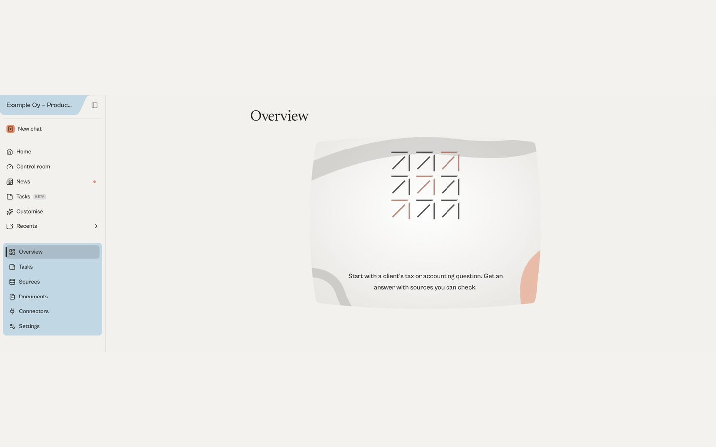 Organise work by company